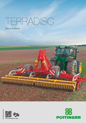 Pločasto-cinčana drljača Pöttinger Terradisc  5001 T