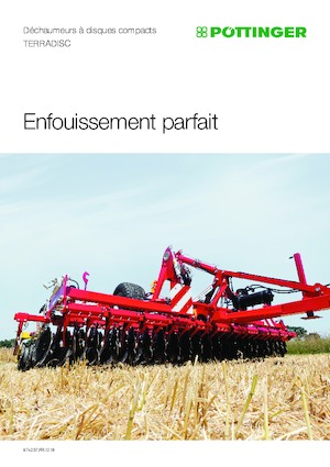 Pločasto-cinčana drljača Pöttinger Terradisc 8001 T