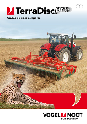 Pločasto-cinčana drljača Vogel & Noot TerraDisc pro 350