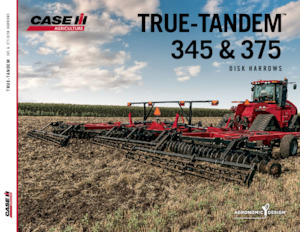 Pločasto-cinčana drljača Case IH True-Tandem 375 28