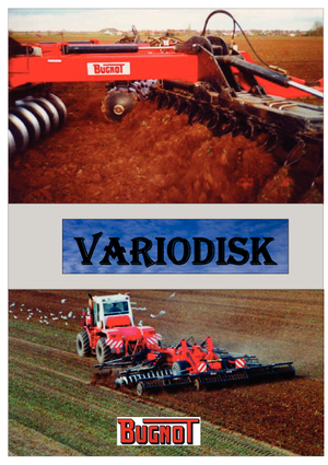 Pločasto-cinčana drljača Bugnot Variodisk 260-56