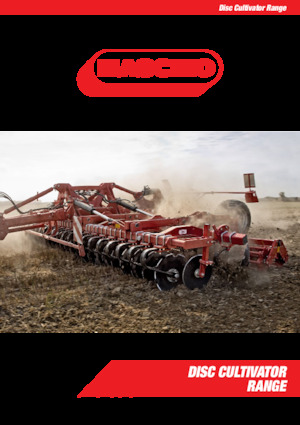 Pločasto-cinčana drljača Maschio Ufo fixed frame 300