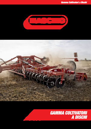 Pločasto-cinčana drljača Maschio Ufo fixed frame 300