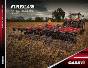 Pločasto-cinčana drljača Case IH VT-Flex 435 23