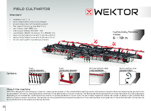 Pločasto-cinčana drljača Expom® Wektor