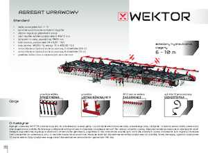 Pločasto-cinčana drljača Expom® Wektor