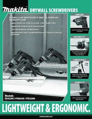 Bušilice i odvijači Makita FS6200