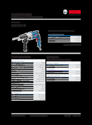 Bušilice i odvijači Bosch GBM 13-2 RE
