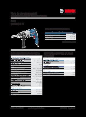 Bušilice i odvijači Bosch GBM 13-2 RE