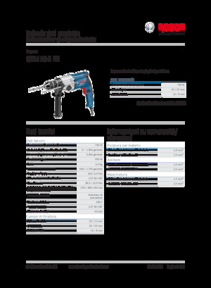 Bušilice i odvijači Bosch GBM 13-2 RE