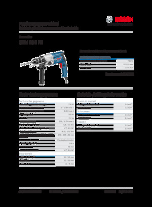 Bušilice i odvijači Bosch GBM 13-2 RE