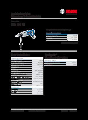 Bušilice i odvijači Bosch GBM 16-2 RE
