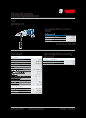 Bušilice i odvijači Bosch GBM 16-2 RE