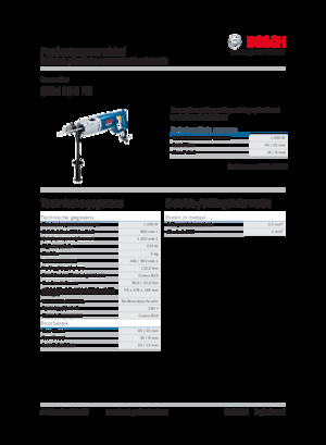 Bušilice i odvijači Bosch GBM 16-2 RE