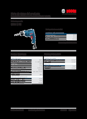 Bušilice i odvijači Bosch GBM 6 RE
