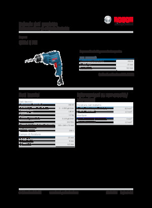 Bušilice i odvijači Bosch GBM 6 RE