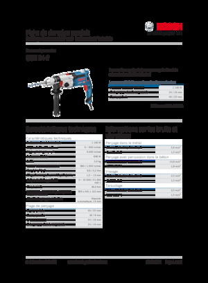 Bušilice i odvijači Bosch GSB 24-2