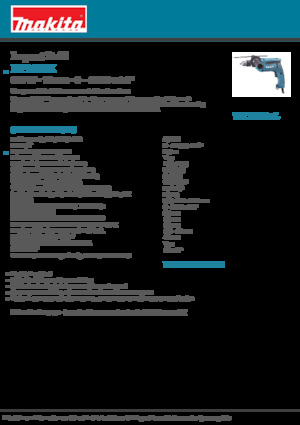 Bušilice i odvijači Makita HP1640K