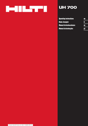 Bušilice i odvijači Hilti UH 700