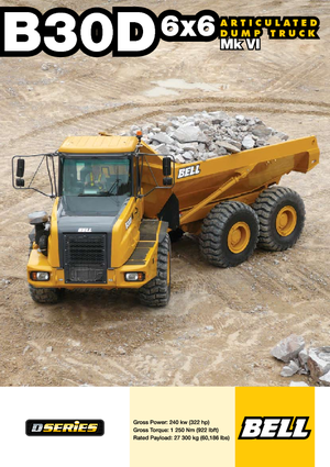 Zglobni kiperi Bell B 30 D