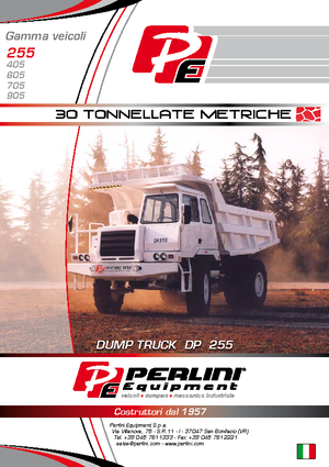 Kruti kiperi kamioni Perlini DP 255