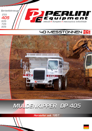 Kruti kiperi kamioni Perlini DP 405 WD