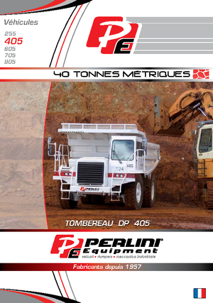 Kruti kiperi kamioni Perlini DP 405 WD