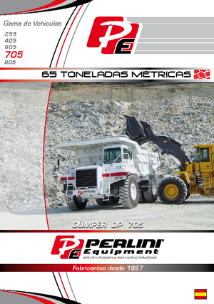 Kruti kiperi kamioni Perlini DP 705 WD