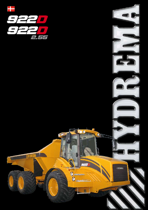 Zglobni kiperi Hydrema H 922 D 2.55