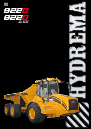 Zglobni kiperi Hydrema H 922 D 2.55