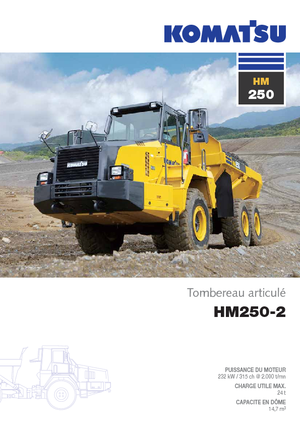Zglobni kiperi Komatsu HM250-2