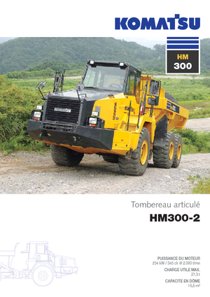 Zglobni kiperi Komatsu HM300-2