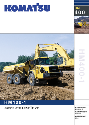 Zglobni kiperi Komatsu HM400-1