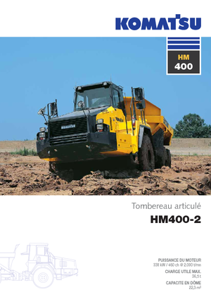 Zglobni kiperi Komatsu HM400-2