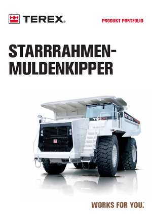 Kruti kiperi kamioni Terex TR 100