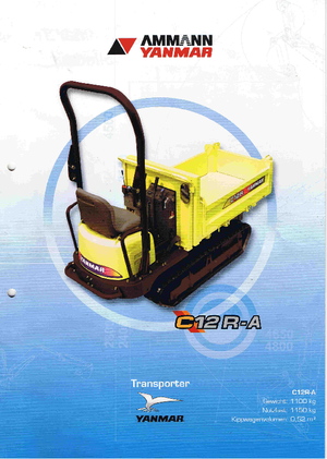 Damperi na gusjenicama Yanmar C 12 RB