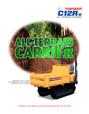 Damperi na gusjenicama Yanmar C 12 RB