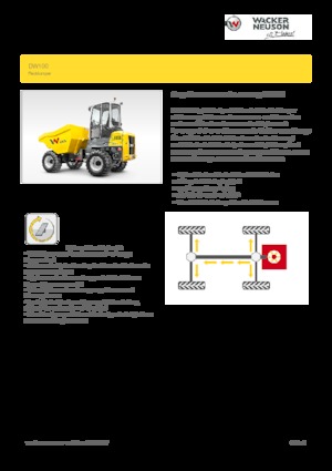 Damperi na kotačima Wacker Neuson DW100