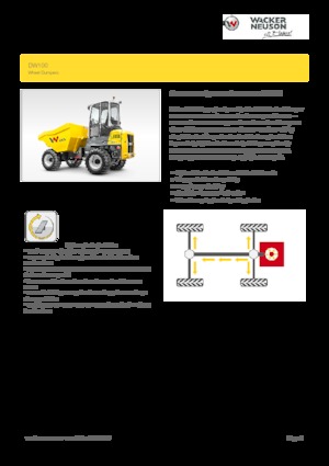 Damperi na kotačima Wacker Neuson DW100