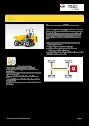 Damperi na kotačima Wacker Neuson DW60