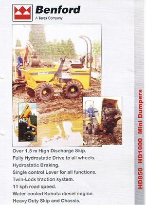 Damperi na kotačima Benford HD 1000