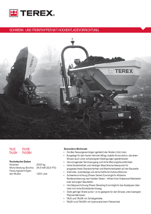 Damperi na kotačima Terex TA 2 SE