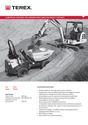 Damperi na kotačima Terex TA2SH