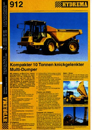 Zglobni kiperi Hydrema 912