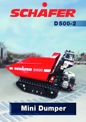 Damperi na gusjenicama SCHÄFER D 500-2