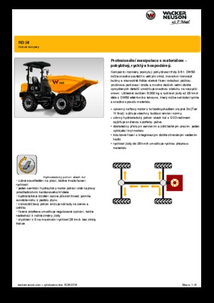 Damperi na kotačima Wacker Neuson DW50