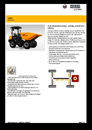 Damperi na kotačima Wacker Neuson DW50