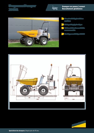 Damperi na kotačima Bergmann 2040R