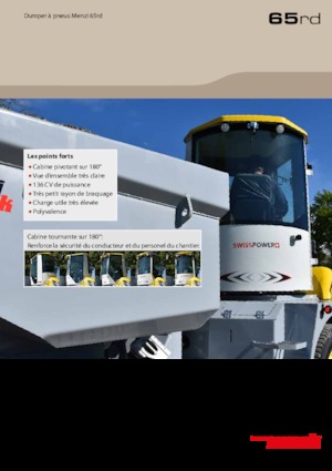 Damperi na kotačima Menzi 65rd