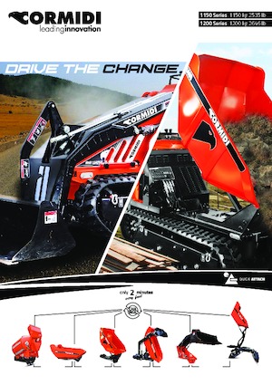 Damperi na gusjenicama Cormidi C 1200